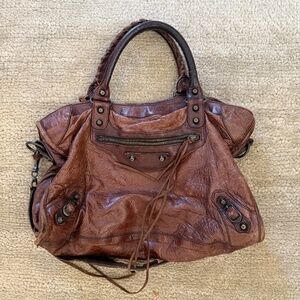 Balenciaga City leather bag